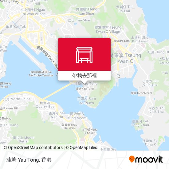 油塘 Yau Tong地圖