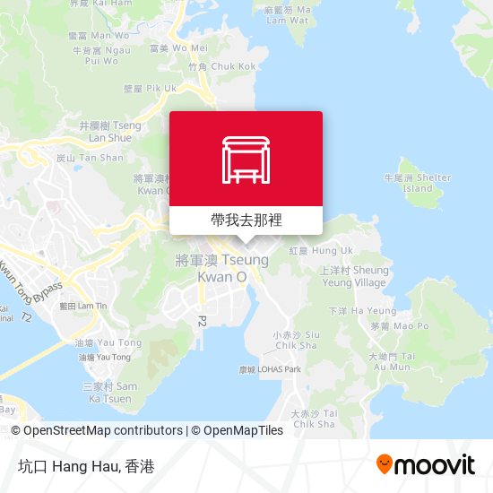 坑口 Hang Hau地圖