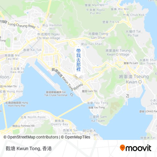 觀塘 Kwun Tong地圖