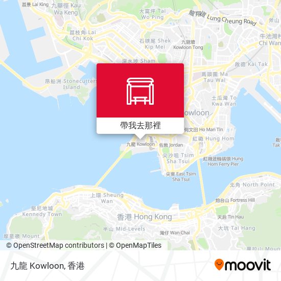 九龍 Kowloon地圖