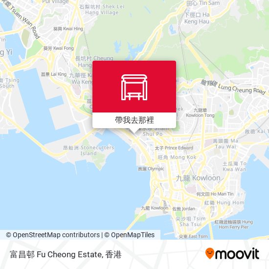 富昌邨 Fu Cheong Estate地圖