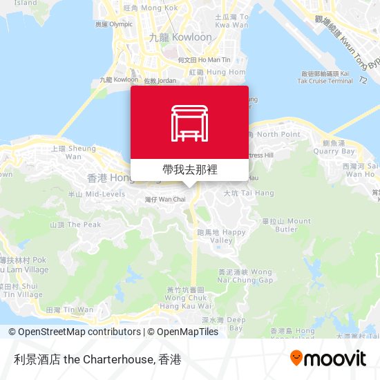 利景酒店 the Charterhouse地圖