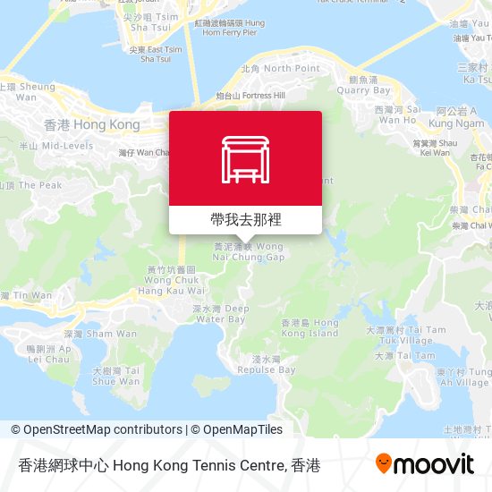 香港網球中心 Hong Kong Tennis Centre地圖