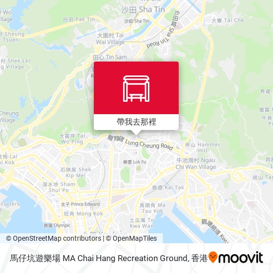 馬仔坑遊樂場 MA Chai Hang Recreation Ground地圖