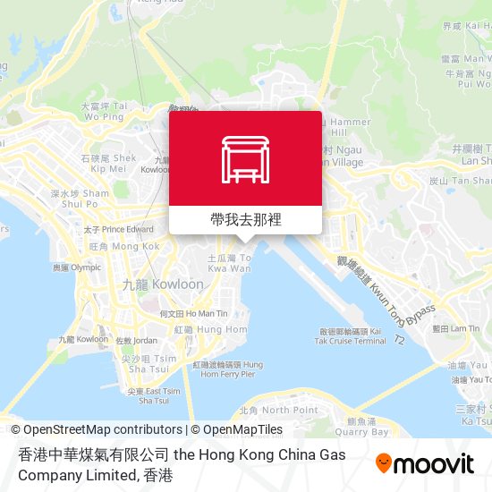 香港中華煤氣有限公司 the Hong Kong China Gas Company Limited地圖