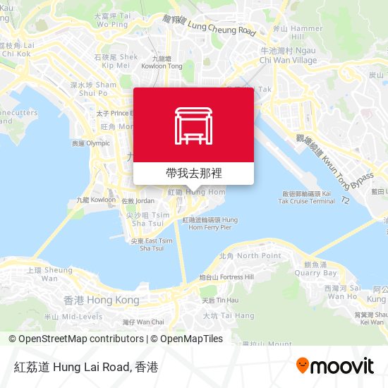 紅荔道 Hung Lai Road地圖
