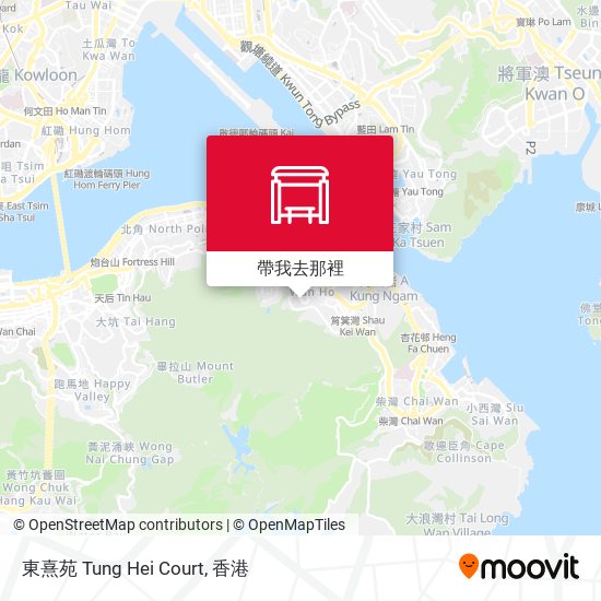 東熹苑 Tung Hei Court地圖