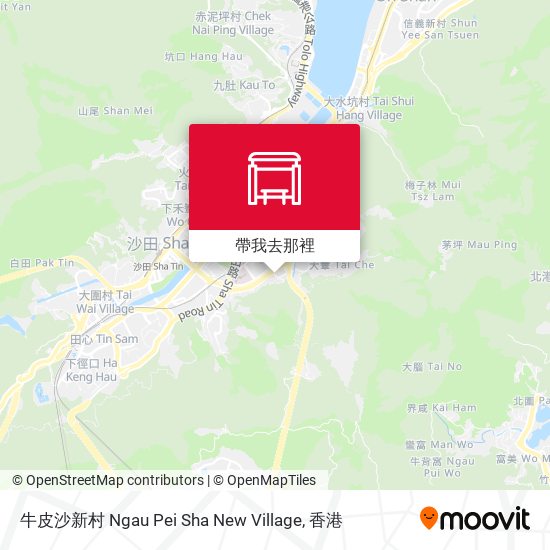 牛皮沙新村 Ngau Pei Sha New Village地圖