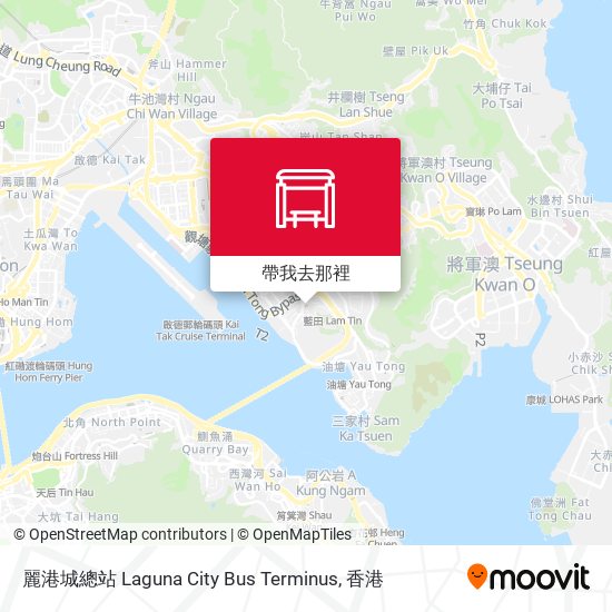 麗港城總站 Laguna City Bus Terminus地圖
