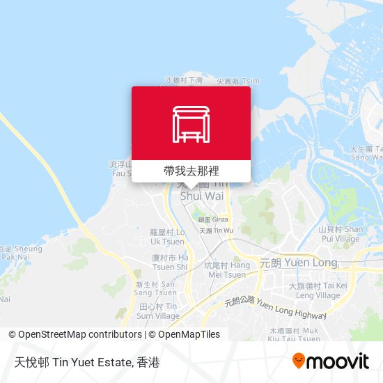 天悅邨 Tin Yuet Estate地圖