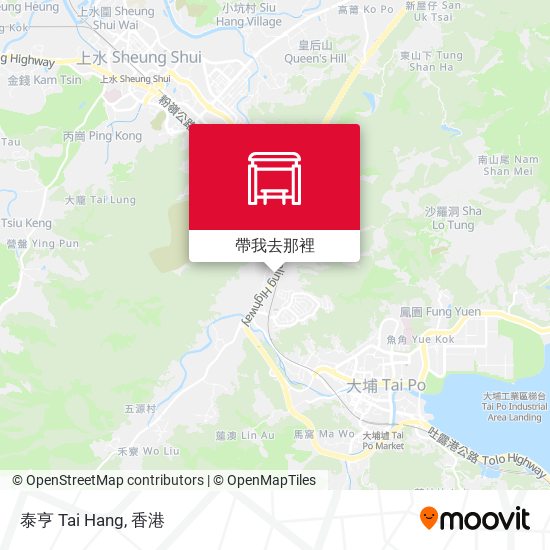 泰亨 Tai Hang地圖