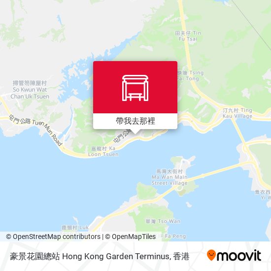 豪景花園總站 Hong Kong Garden Terminus地圖