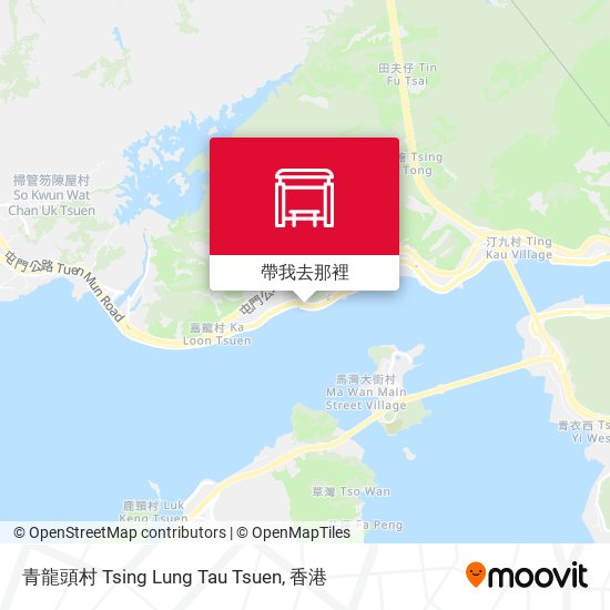 青龍頭村 Tsing Lung Tau Tsuen地圖