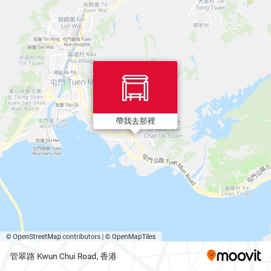 管翠路 Kwun Chui Road地圖