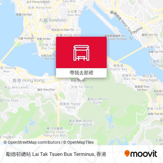 勵德邨總站 Lai Tak Tsuen Bus Terminus地圖