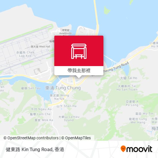 健東路 Kin Tung Road地圖