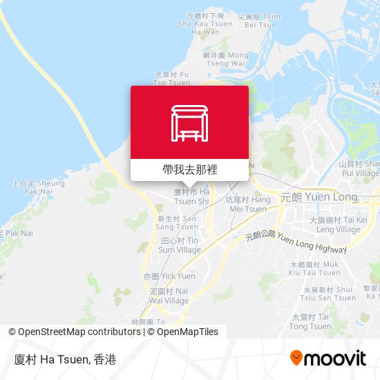 廈村 Ha Tsuen地圖