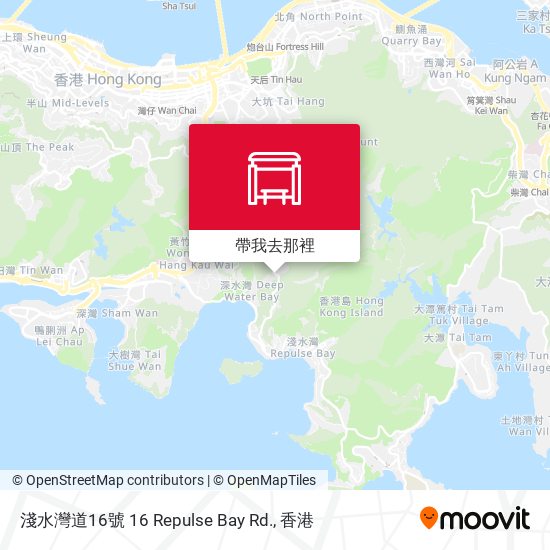 淺水灣道16號 16 Repulse Bay Rd.地圖