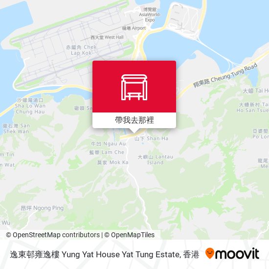 逸東邨雍逸樓 Yung Yat House Yat Tung Estate地圖