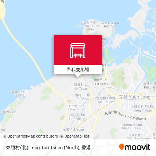 東頭村(北) Tung Tau Tsuen (North)地圖