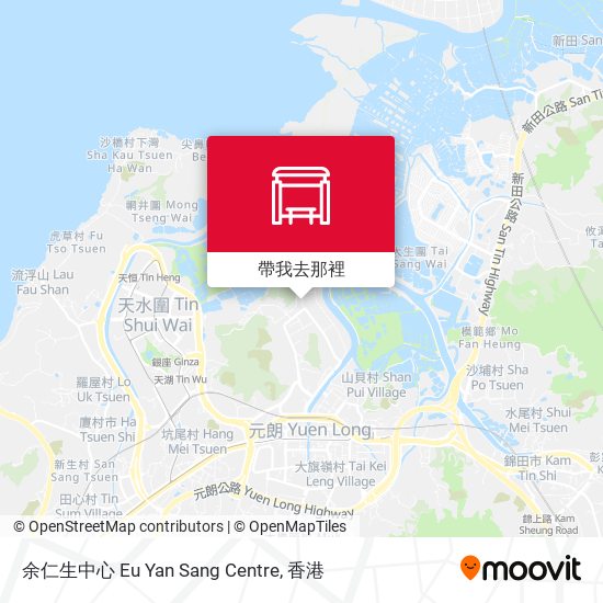 余仁生中心 Eu Yan Sang Centre地圖