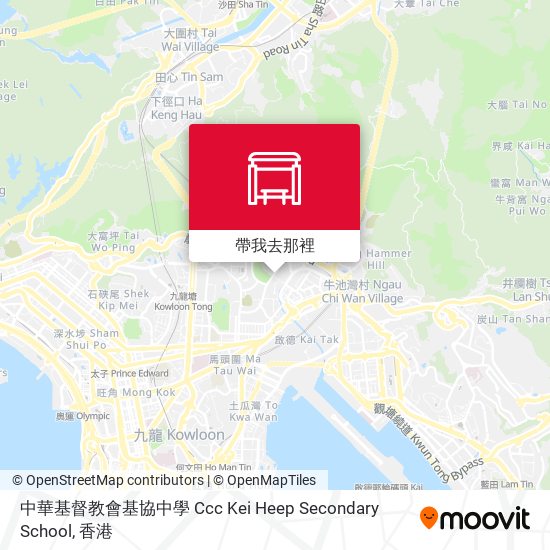中華基督教會基協中學 Ccc Kei Heep Secondary School地圖