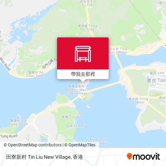 田寮新村 Tin Liu New Village地圖