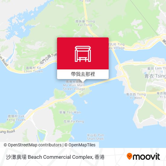 沙灘廣場 Beach Commercial Complex地圖