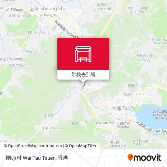 圍頭村 Wai Tau Tsuen地圖