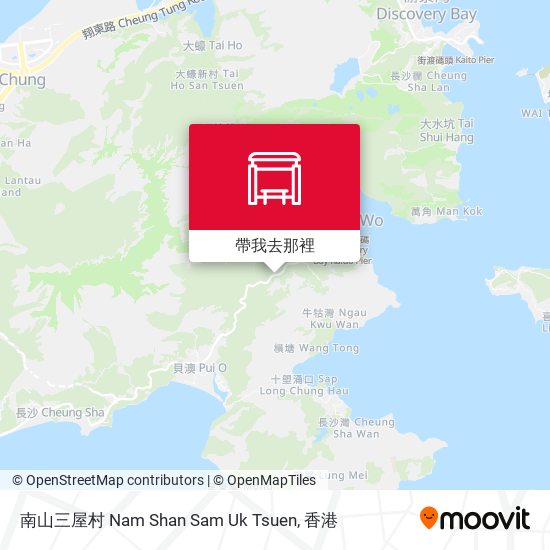 南山三屋村 Nam Shan Sam Uk Tsuen地圖
