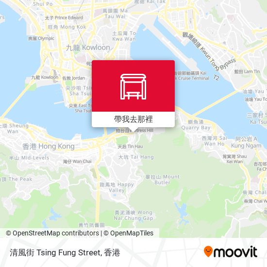 清風街 Tsing Fung Street地圖