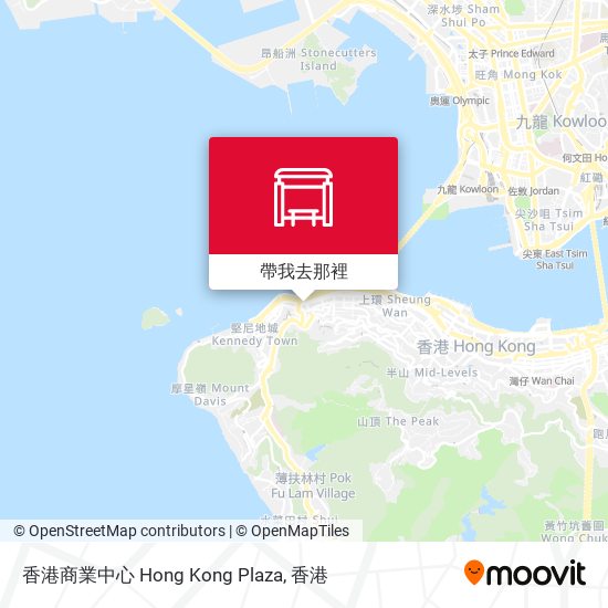 香港商業中心 Hong Kong Plaza地圖