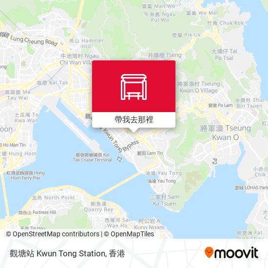觀塘站 Kwun Tong Station地圖