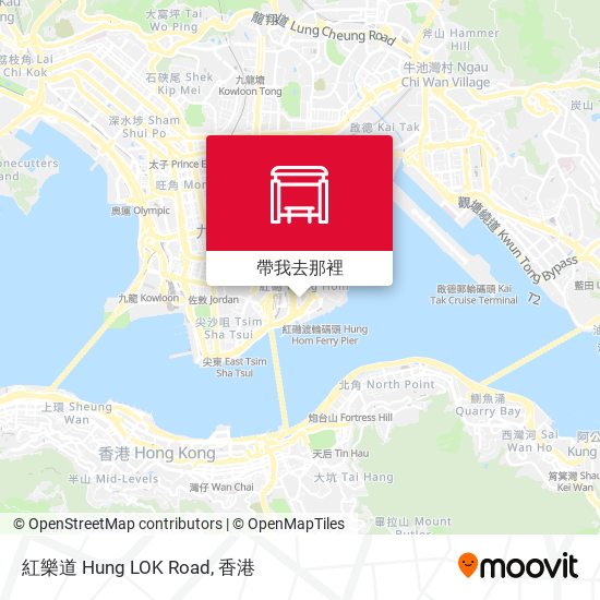 紅樂道 Hung LOK Road地圖