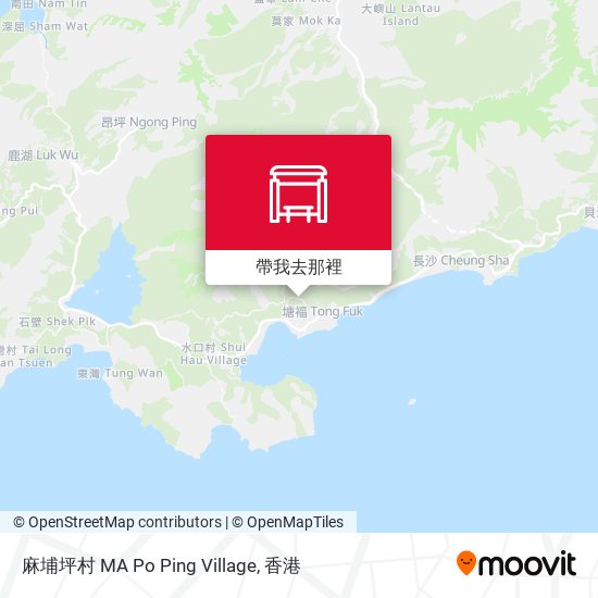 麻埔坪村 MA Po Ping Village地圖