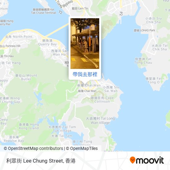 利眾街 Lee Chung Street地圖