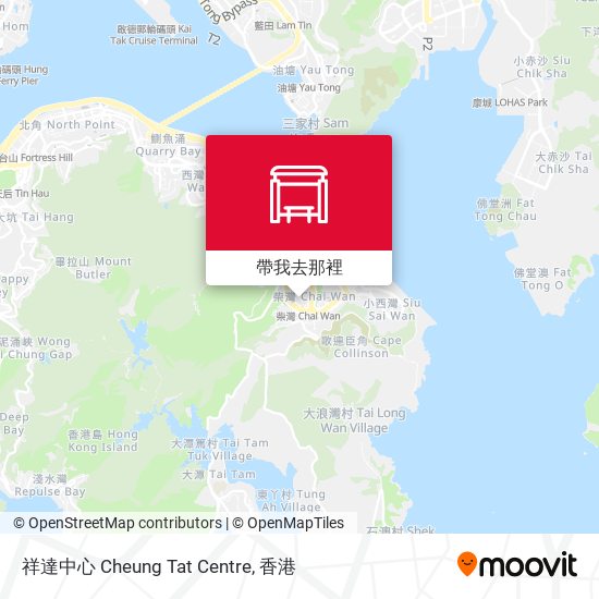 祥達中心 Cheung Tat Centre地圖