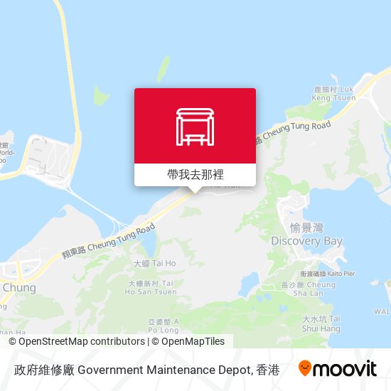 政府維修廠 Government Maintenance Depot地圖