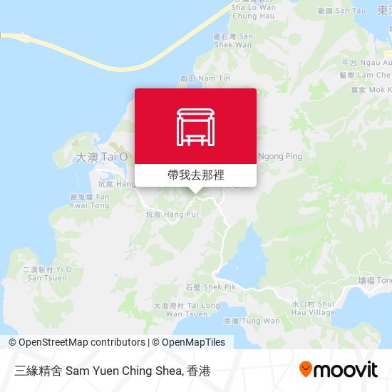 三緣精舍 Sam Yuen Ching Shea地圖