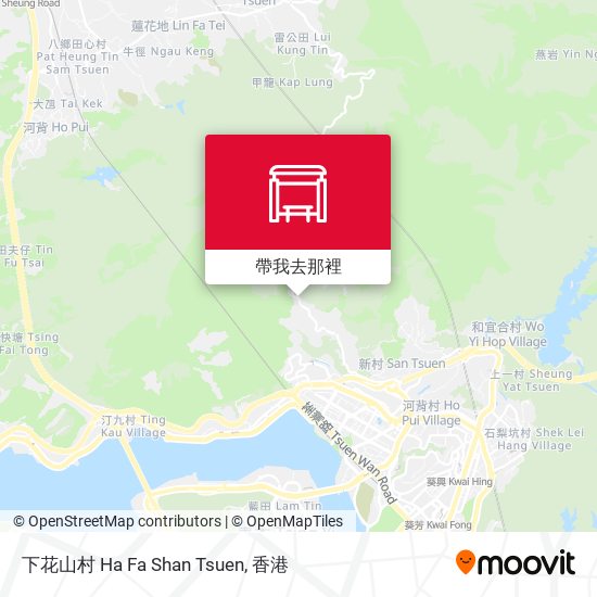下花山村 Ha Fa Shan Tsuen地圖