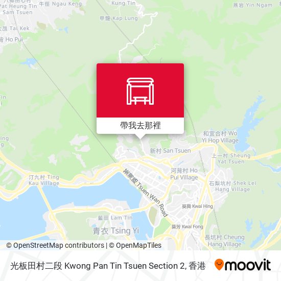 光板田村二段 Kwong Pan Tin Tsuen Section 2地圖