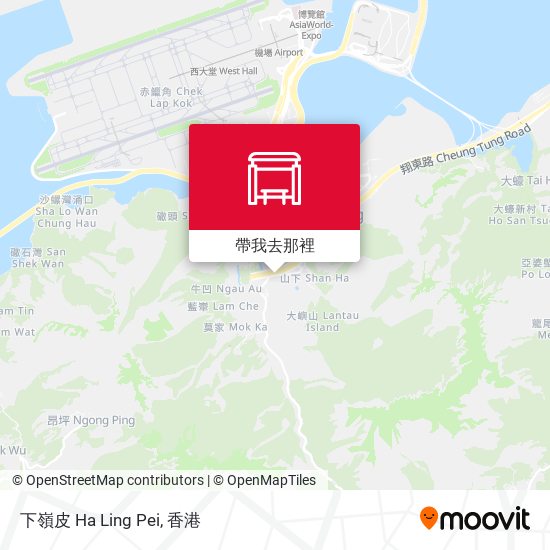 下嶺皮 Ha Ling Pei地圖