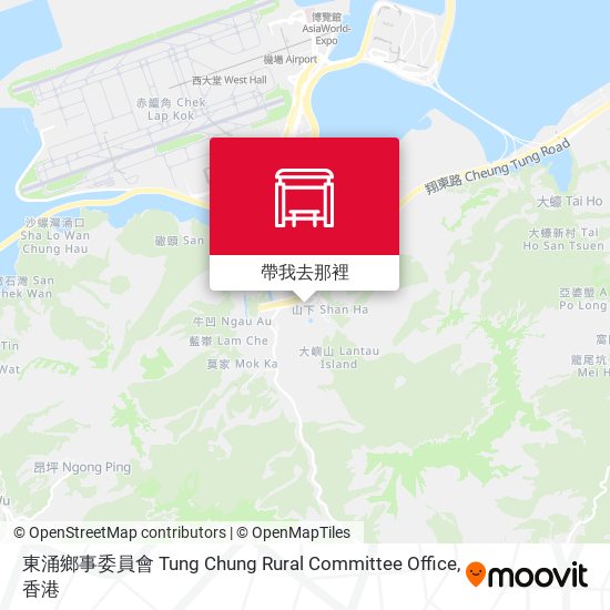 東涌鄉事委員會 Tung Chung Rural Committee Office地圖