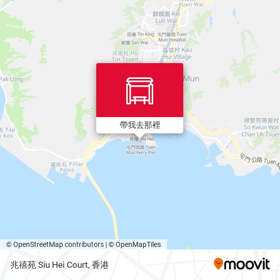 兆禧苑 Siu Hei Court地圖