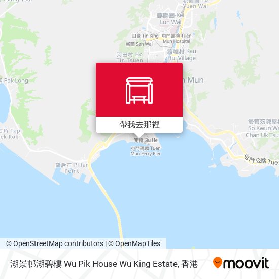 湖景邨湖碧樓 Wu Pik House Wu King Estate地圖