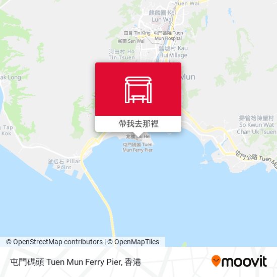 屯門碼頭 Tuen Mun Ferry Pier地圖