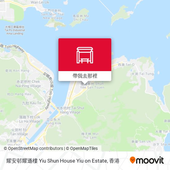 耀安邨耀遜樓 Yiu Shun House Yiu on Estate地圖