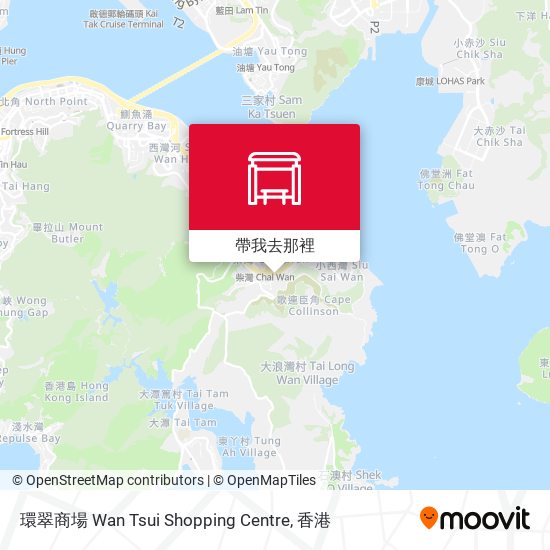 環翠商場 Wan Tsui Shopping Centre地圖