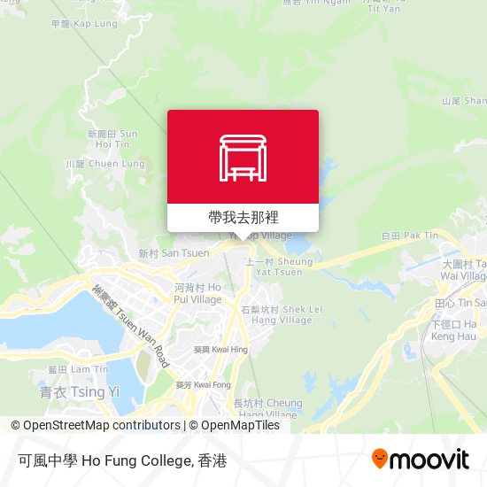 可風中學 Ho Fung College地圖