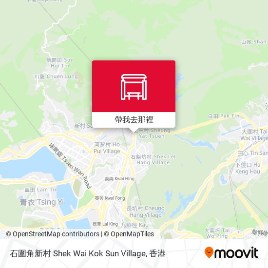 石圍角新村 Shek Wai Kok Sun Village地圖